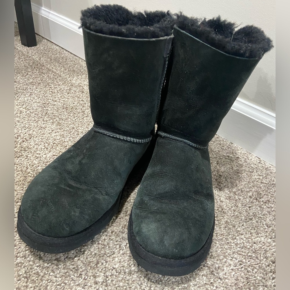 Black UGG Bailey Bow ll Boots